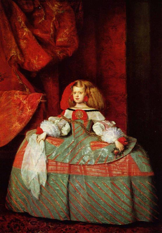 Diego Velazquez Infanta Margarita Teresa in a Pink Dress